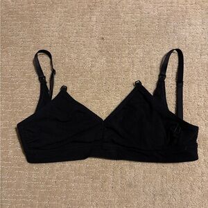 Black Nursing Bra